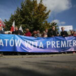 11.10.2019. Opatów. Wizyta premiera Mateusza Morawieckiego. / Wiktor Taszłow / Radio Kielce