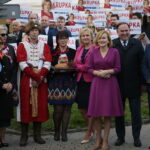 11.10.2019. Opatów. Wizyta premiera Mateusza Morawieckiego. / Wiktor Taszłow / Radio Kielce