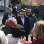 11.10.2019. Opatów. Wizyta premiera Mateusza Morawieckiego. / Wiktor Taszłow / Radio Kielce