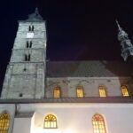 17.10.2019. Opatów. Wizyta ambasadorów. Kolegiata opatowska / Emilia Sitarska / Radio Kielce