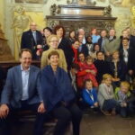 17.10.2019. Opatów. Wizyta ambasadorów w kolegiacie opatowskiej / Emilia Sitarska / Radio Kielce