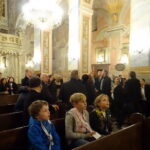 17.10.2019. Opatów. Wizyta ambasadorów w kolegiacie opatowskiej / Emilia Sitarska / Radio Kielce