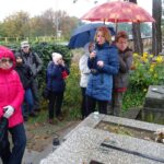 05.10.2019 Ostrowiec. Spacer po cmentarzu przy ulicy Denkowskiej / Emilia Sitarska / Radio Kielce