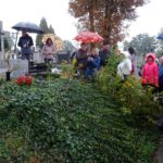 05.10.2019 Ostrowiec. Spacer po cmentarzu przy ulicy Denkowskiej / Emilia Sitarska / Radio Kielce