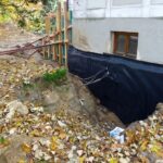 22.10.2019. Ostrowiec Świętokrzyski. Fundamenty Pałacu Wielopolskich w Częstocicach / Emilia Sitarska / Radio Kielce