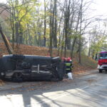 26.10.2019 Ostrowiec Świętokrzyski. Kolizja na ulicy Żeromskiego / Emilia Sitarska / Radio Kielce