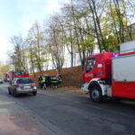 26.10.2019 Ostrowiec Świętokrzyski. Kolizja na ulicy Żeromskiego / Emilia Sitarska / Radio Kielce