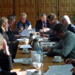 29.10.2019 Ostrowiec Świętokrzyski. Obrady rady społecznej Zakładu Opieki Zdrowotnej w Ostrowcu / Emilia Sitarska / Radio Kielce