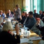 29.10.2019 Ostrowiec Świętokrzyski. Obrady rady społecznej Zakładu Opieki Zdrowotnej w Ostrowcu / Emilia Sitarska / Radio Kielce