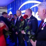 04.10.2019 Połaniec. 40-lecie Elektrowni Połaniec. Odznaczenia pracownikom Elektrowni Połaniec wręczają: Adam Kwiatkowski - Kancelaria Prezydenta RP i Mirosław Kowalik - prezes grupy Enea / Emilia Sitarska / Radio Kielce