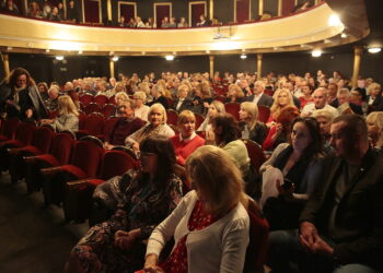 22.10.2019. Kielce. Inauguracja II Kieleckiego Międzynarodowego Festiwalu Teatralnego / Wiktor Taszłow / Radio Kielce