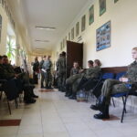 22.10.2019. Kielce. Elewi i żołnierze z Centrum Przygotowań do Misji Zagranicznych w Kielcach oddali honorowo krew / Wiktor Taszłow / Radio Kielce