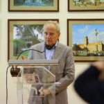 Kielce. 15.10.2019. Konferencja naukowa "Stefan Żeromski - twórca, działacz, obywatel". Przemawia prof. dr hab. Andrzej Mencwel / Wiktor Taszłow / Radio Kielce