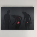 Kielce. 23.10.2019. Wystawa prac dr Agnieszki Szuścik "To się nie zdarza" w UJK przy ulicy Radiowej / Wiktor Taszłow / Radio Kielce