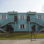 Kielce. 22.10.2019. Otwarcie zespołu lokali mieszkalnych na Jezioranach / Wiktor Taszłow / Radio Kielce