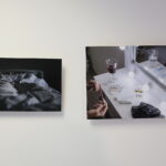 Kielce. 23.10.2019. Wystawa prac dr Agnieszki Szuścik "To się nie zdarza" w UJK przy ulicy Radiowej / Wiktor Taszłow / Radio Kielce