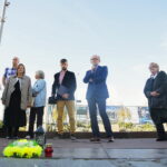 Kielce. 17.10.2019. Obchody Międzynarodowego Dnia Walki z Ubóstwem. Przemawia Marek Scelina – dyrektor MOPR w Kielcach / Wiktor Taszłow / Radio Kielce