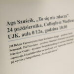 Kielce. 23.10.2019. Wystawa prac dr Agnieszki Szuścik "To się nie zdarza" w UJK przy ulicy Radiowej / Wiktor Taszłow / Radio Kielce