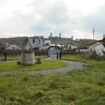 Chęciny. 16.10.2019. Teren pod budowę Parku Miejskiego w Chęcinach / Wiktor Taszłow / Radio Kielce