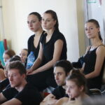 24.10.2019 Kielce. Konferencja przed spektaklem „Brodzić po wodzie” Kieleckiego Teatru Tańca / Wiktor Taszłow / Radio Kielce