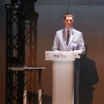 Kielce. 22.10.2019. Kongres Edukacji Przyszłości. Przemawia Dariusz Piontkowski - minister edukacji narodowej / Wiktor Taszłow / Radio Kielce