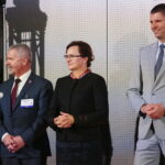 Kielce. 22.10.2019. Kongres Edukacji Przyszłości. Na zdjęciu (od lewej): Kazimierz Mądzik - świętokrzyski kurator oświaty, Agata Wojtyszek - wojewoda świętokrzyski, Dariusz Piontkowski - minister edukacji narodowej / Wiktor Taszłow / Radio Kielce