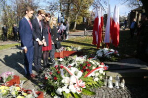 26.10.2019. Kielce. Uroczystości z okazji 80. rocznicy śmierci prezydenta Stefana Artwińskiego / Wiktor Taszłow / Radio Kielce