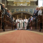 Kielce. 27.10.2019. Uroczystość odsłonięcia pomnika Przemysława Gosiewskiego. Msza święta w katedrze / Wiktor Taszłow / Radio Kielce