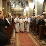 Kielce. 27.10.2019. Uroczystość odsłonięcia pomnika Przemysława Gosiewskiego. Msza święta w katedrze / Wiktor Taszłow / Radio Kielce