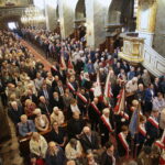 Kielce. 27.10.2019. Uroczystość odsłonięcia pomnika Przemysława Gosiewskiego. Msza święta w katedrze / Wiktor Taszłow / Radio Kielce