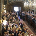 Kielce. 27.10.2019. Uroczystość odsłonięcia pomnika Przemysława Gosiewskiego. Msza święta w katedrze / Wiktor Taszłow / Radio Kielce