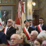 Kielce. 27.10.2019. Uroczystość odsłonięcia pomnika Przemysława Gosiewskiego. Msza święta w katedrze / Wiktor Taszłow / Radio Kielce