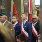 Kielce. 27.10.2019. Uroczystość odsłonięcia pomnika Przemysława Gosiewskiego. Msza święta w katedrze / Wiktor Taszłow / Radio Kielce