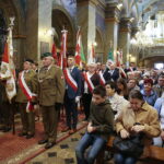 Kielce. 27.10.2019. Uroczystość odsłonięcia pomnika Przemysława Gosiewskiego. Msza święta w katedrze / Wiktor Taszłow / Radio Kielce