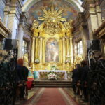 Kielce. 27.10.2019. Uroczystość odsłonięcia pomnika Przemysława Gosiewskiego. Msza święta w katedrze / Wiktor Taszłow / Radio Kielce