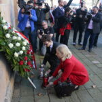 Kielce. 27.10.2019. Uroczystość odsłonięcia pomnika Przemysława Gosiewskiego. / Wiktor Taszłow / Radio Kielce