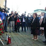 Kielce. 27.10.2019. Uroczystość odsłonięcia pomnika Przemysława Gosiewskiego. / Wiktor Taszłow / Radio Kielce