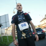 26.10.2019 Nowa Słupia. Górski Maraton Świętokrzyski. Na zdjęciu Cezary Ruszkowski / Wiktor Taszłow / Radio Kielce