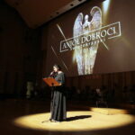 Kielce. 28.10.2019. Świętokrzyski Anioł Dobroci - Gala Finałowa. Na zdjęciu: Magdalena Sitek - Radio Kielce / Wiktor Taszłow / Radio Kielce