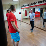 30.10.2019. Morawica. Remigiusz Kubas poprowadził warsztaty w Klubie Bokserskim „Garda” / Wiktor Taszłow / Radio Kielce