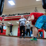 30.10.2019. Morawica. Remigiusz Kubas poprowadził warsztaty w Klubie Bokserskim „Garda” / Wiktor Taszłow / Radio Kielce