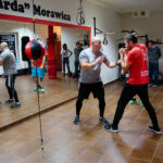 30.10.2019. Morawica. Remigiusz Kubas poprowadził warsztaty w Klubie Bokserskim „Garda” / Wiktor Taszłow / Radio Kielce