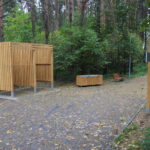 Cedzyna. 03.10.2019. Zagospodarowanie terenu wokół zalewu od strony gminy Masłów / Wiktor Taszłow / Radio Kielce