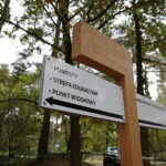 Cedzyna. 03.10.2019. Zagospodarowanie terenu wokół zalewu od strony gminy Masłów / Wiktor Taszłow / Radio Kielce