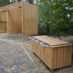 Cedzyna. 03.10.2019. Zagospodarowanie terenu wokół zalewu od strony gminy Masłów / Wiktor Taszłow / Radio Kielce