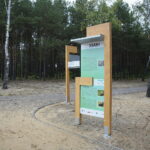 Cedzyna. 03.10.2019. Zagospodarowanie terenu wokół zalewu od strony gminy Masłów / Wiktor Taszłow / Radio Kielce