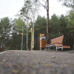 Cedzyna. 03.10.2019. Zagospodarowanie terenu wokół zalewu od strony gminy Masłów / Wiktor Taszłow / Radio Kielce