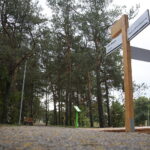 Cedzyna. 03.10.2019. Zagospodarowanie terenu wokół zalewu od strony gminy Masłów / Wiktor Taszłow / Radio Kielce