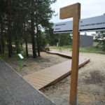 Cedzyna. 03.10.2019. Zagospodarowanie terenu wokół zalewu od strony gminy Masłów / Wiktor Taszłow / Radio Kielce