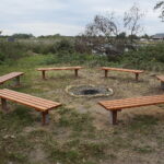 Cedzyna. 03.10.2019. Zagospodarowanie terenu wokół zalewu od strony gminy Masłów / Wiktor Taszłow / Radio Kielce